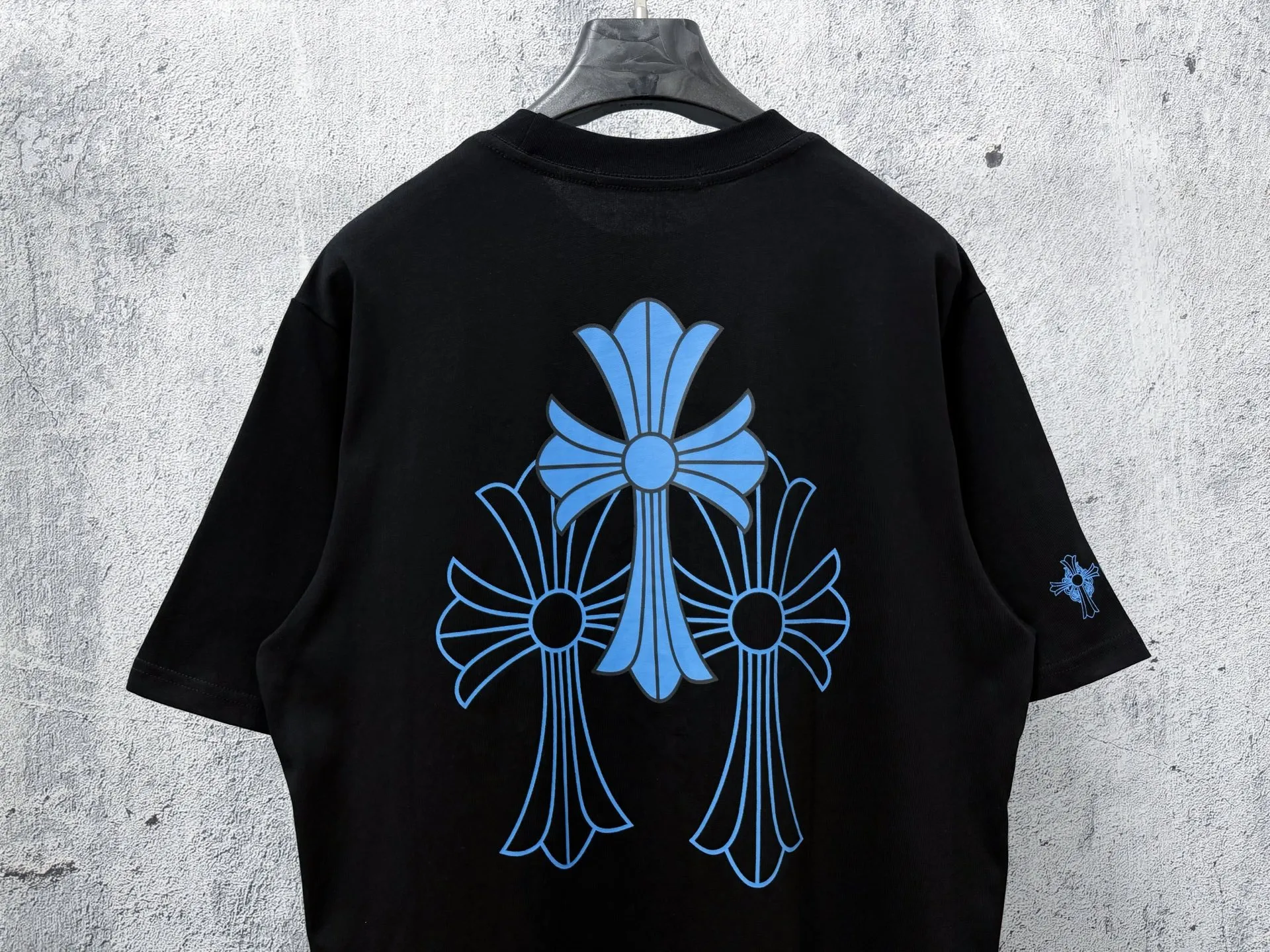 ￼ 【Chrome Hearts】 25ss T Same Style T Versatile : Black White Size：S-XL